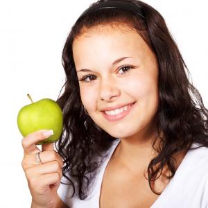 Women's with apple